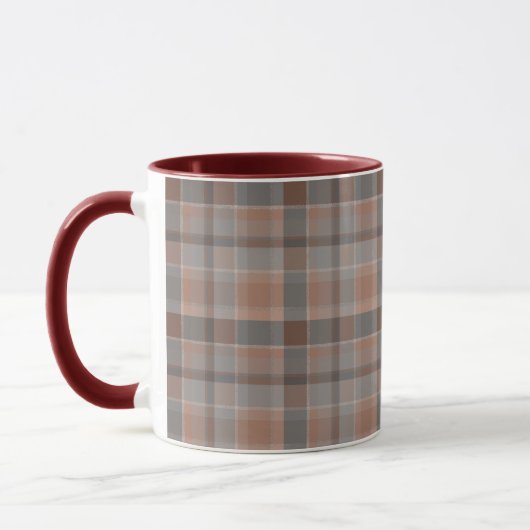 Mocha-Mousse und grau Tasse (Links)