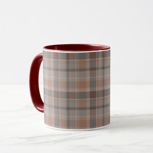 Mocha-Mousse und grau Tasse (Vorderseite Links)