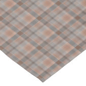 Mocha-Mousse und grau Tischdecke (Schrägansicht)