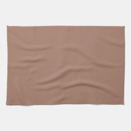 Mocha-Mousse Uni-Farbe Hellbraun Geschirrtuch