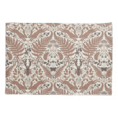 Mocha-Mousse, Wald/Waldtiere und Pflanze Kissenbezug (Rückseite-Links)