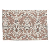 Mocha-Mousse, Wald/Waldtiere und Pflanze Kissenbezug (Rückseite-Rechts)