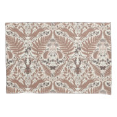 Mocha-Mousse, Wald/Waldtiere und Pflanze Kissenbezug (Vorderseite-Links)