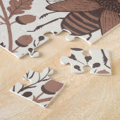 Mocha-Mousse, Wald/Waldtiere und Pflanze Puzzle (Seite)