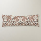 Mocha-Mousse, Wald/Waldtiere und Pflanze Seitenschläferkissen (Rückseite)