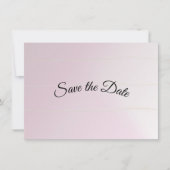 Mocha Ombre Save the Date (Vorderseite)