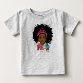 Mocha Princess Baby T-shirt