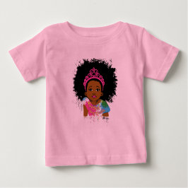 Mocha Princess Baby Tutu T-shirt