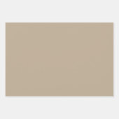 Mocha Rokoko Revival Mandala Geo Diamond Tile Geschenkpapier Set (Vorderseite 2)