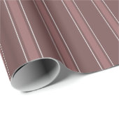 Mocha-Streifen Geschenkpapier (Rolleneckpunkt)