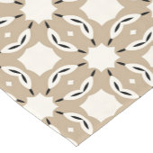 Mocha Swirl Monochrome Mirage Kurzer Tischläufer (Ecke)