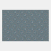 Mocha Tapestry Rokoko Mandala Art Deco Scallop Geschenkpapier Set (Vorderseite 3)