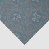 Mocha Tapestry Rokoko Mandala Art Deco Scallop Seidenpapier (Detail)