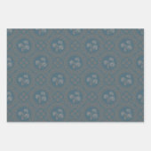 Mocha Tapestry Rokoko Mandala Elegante Diamantstap Geschenkpapier Set (Vorderseite)