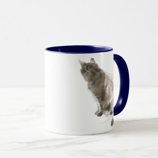 Mocha-Tasse (beidseitig) Tasse (VorderseiteRechts)