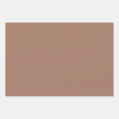 Mocha und Aquamarine Abstrakte Akzente Mandala Oge Geschenkpapier Set (Vorderseite 2)