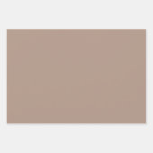 Mocha und Aquamariner Abstrakter Akzent Polka Dot Geschenkpapier Set (Vorderseite 2)