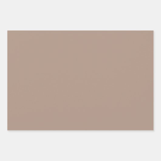 Mocha und Aquamariner Abstrakter Akzent Polka Dot Geschenkpapier Set (Vorderseite 2)