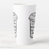 Mocha, Vodka, Valium Latte Tasse (Vorderseite)