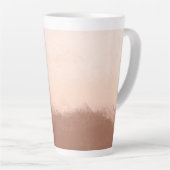 Mocha-Wasserfarbe Milchtasse (Rechte Ecke)