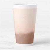 Mocha-Wasserfarbe Milchtasse (Vorderseite)