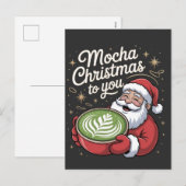 Mocha Weihnachten für Sie Green Coffee Matcha (Vorne/Hinten)