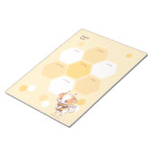 Mochi Bee Niedlich Puppy Honey Bee Weekly Planner Notizblock (angewinkelt)