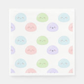 Mochi Birthday Serviette (Vorderseite)