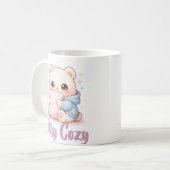 Mochi Cuddle Bear Cute Kawaii Style Pillow Hug  Kaffeetasse (Vorderseite Links)