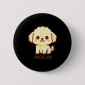 Mochi Dog Toy Odle  Button (Vorderseite)