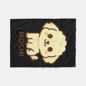 Mochi Dog Toy Odle  Fleecedecke (Vorderseite (Horizontal))