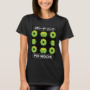 Mochi Donuts Poi Mochi und Kaffee T - Shirt