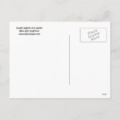 Mochi Jahr der Rabbit Girl Postkarte (Rückseite)