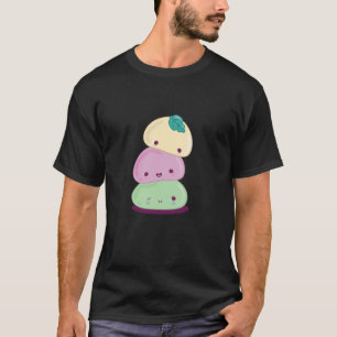 Mochi Japan Essen Stapel Süß T-Shirt