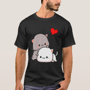 Mochi Peach Cat Goma Liebe, Valentinstag 2022 T-Shirt