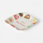 Mochi-sweet and full of love! ペーパープレート pappteller (Gewinkelt)