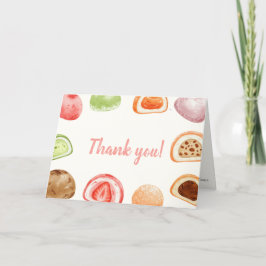 Mochi-sweet and full of love! dankeskarte