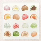 Mochi-sweet and full of love! glasuntersetzer (Vorderseite)