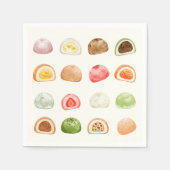 Mochi-sweet and full of love! serviette (Vorderseite)
