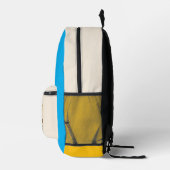 Mochila Adventure Azul Bedruckter Rucksack (Rechts)