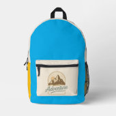 Mochila Adventure Azul  Bedruckter Rucksack (Vorderseite)