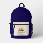 Mochila Adventure Bedruckter Rucksack (Vorderseite)