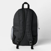 Mochila Flámea y Explosiva Bedruckter Rucksack (Rückseite)