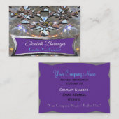 Mochino cooles einzigartiges elegantes berufliches visitenkarte (Vorne/Hinten)