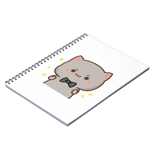 Mochj Cat - MS2 Notizblock (Linke Seite)