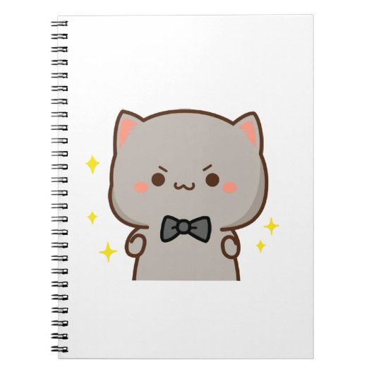 Mochj Cat - MS2 Notizblock (Vorderseite)