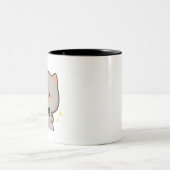 Mochj Cat - MS2 Zweifarbige Tasse (Mittel)