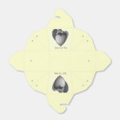 Mochrome zum romantischen Geburtstag Geschenkschachtel (Ungefaltet)