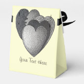 Mochrome zum romantischen Geburtstag Geschenkschachtel (Rückseite)