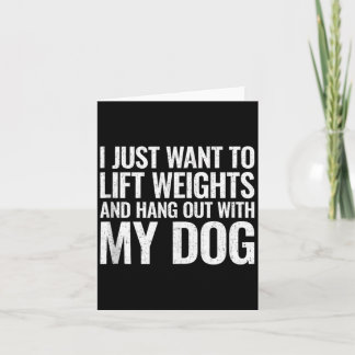 Möchte die Hunde streicheln Lustiges Geschenk für Karte